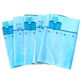   Halványszürke csillag - méhecske mintás maradék pamutvászon textil csomag