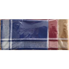 Férfi textilzsebkendő 6db tasakban