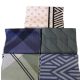 Pamut geometriai mintás maradék patchwork csomag - 2 kg (61)