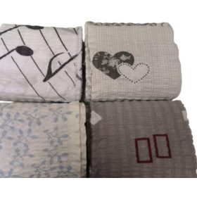 Krepp kreatív - pachwork csomag - 3 kg / szürke - világoskék (64)