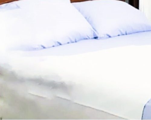 Vízhatlan fehér matracvédő harántlepedő - 100 x 140 cm