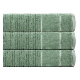 Óvodai kéztörlő - kiméretű törölköző - 30x50 cm / menta (TEO mint)