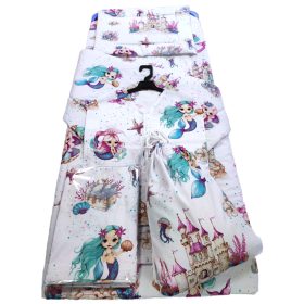   Ovis ágynemű kezdőcsomag - 5 részes / Sellő - kastély mintás