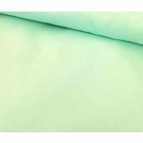 Pamutvászon textil - 160 cm / halvány menta