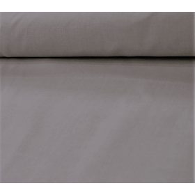 Pamutvászon - lepedővászon 220 cm - sötétszürke 