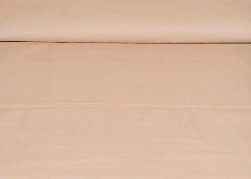 Pamutvászon - lepedővászon textil 220 cm / bézs színű