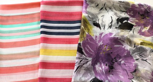 Muszlin textil akciós csomag - 3 féle mintával