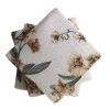 Pamut borítású székpárna - ülőpárna 35x35x2  cm / orchidea mintás