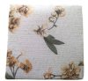 Pamut borítású székpárna - ülőpárna 35x35x2  cm / orchidea mintás