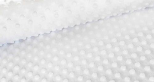 II.osztályú fehér minky textil - 160 cm