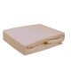 Gumis pamut jersey lepedő 180x200 + 25 cm / bézs