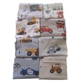 Pamutvászon maradék kreatív csomag - fiús - 1,5 kg