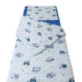   Ovis ágynemű garnitúra - 90x130 cm / kékes szürke munkagépes