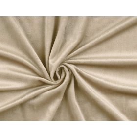 Bézs 160 cm széles sima felületű minky textil - 290 gr 
