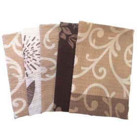   Krepp kispárna huzat csomag - 5 db-os  II. Osztályú  / bézs variációk