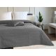 Szürke modern 3 részes ágytakaró szett - 220x240 cm 