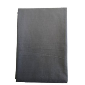   Hagyományos pamutvászon lepedő 200x220 cm - sötétszürke