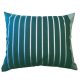 Pamut kispárna huzat - 40x50 cm / zöld csíkos