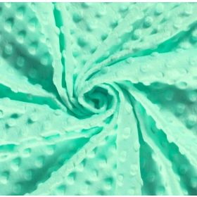 Minky textil - méteráru Menta II - 160 cm széles 340 g/m2
