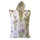 Levendula Provence mintás textil bevásárló táska -  35x45 cm