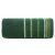 Kisméretű Törölköző  - Óvodai Kéztörlő - 30x50 cm / Sötétzöld színű  (LIVIA-06)