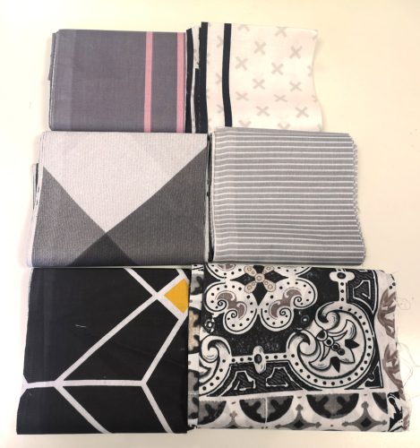 Pamutszatén maradék kreatív patchwork csomag 2 kg  (32)