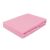 Világos rózsaszín pamut jersey gumis lepedő 160x200 cm