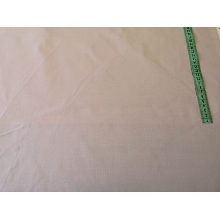 Világosszürke pamutvászon textil - 160 cm