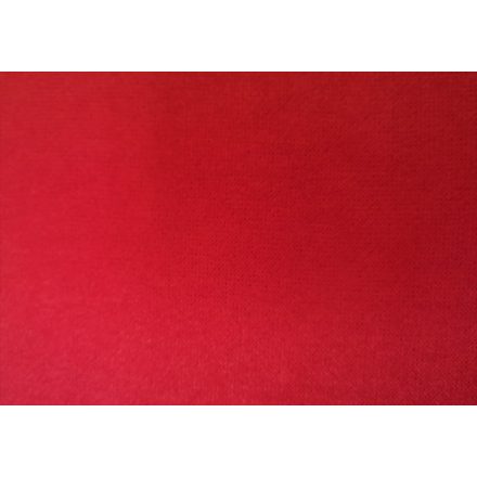 Piros kötött acryl textil - 150 cm