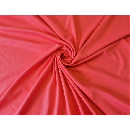 Pink színű gyűrt szatén textil - 140 cm