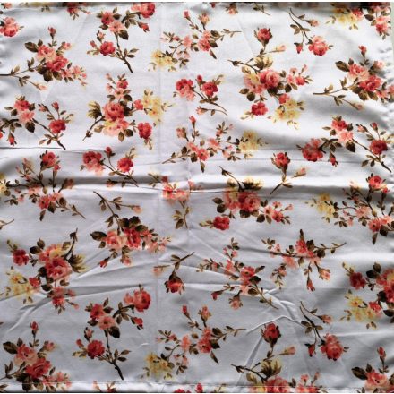 Textil szalvéta 40x40 cm / barack virágos