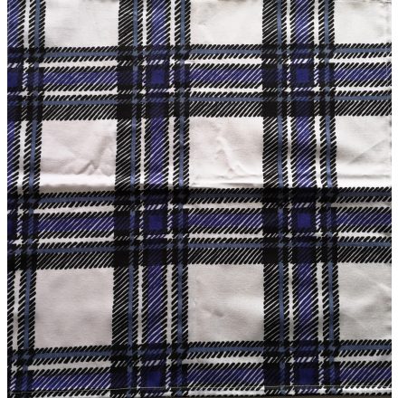 Textil szalvéta - 40x40 cm / indigókék csíkos