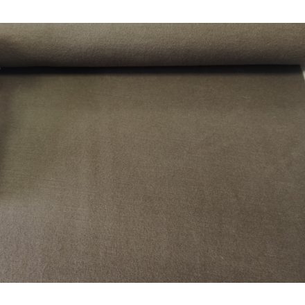 Barna bolyhos acryl textil - 150 cm széles