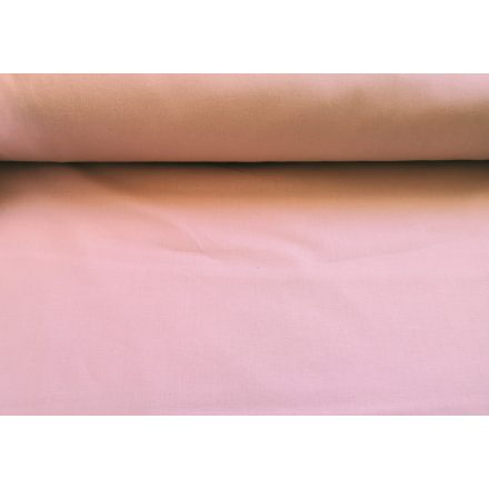 Nude színű pamutvászon textil - 160 cm