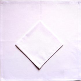 Textil szalvéta fehér - 30x30 cm