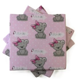   Székpárna-ülőpárna rózsaszín koala maci mintával 35x35x2cm