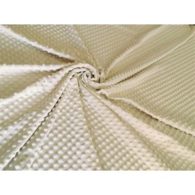 Minky maradék textil bézs színben 160x80cm
