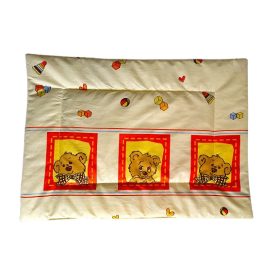 Gyermek ovis párna sárga cuki macik 40x50cm