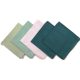 Textil szalvéta csomag - 5db-os zöld valogatás