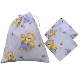   Tisztasági csomag 3db-os aranyos macis méhecskés mintával