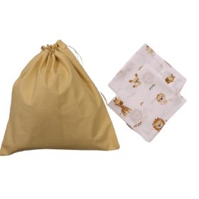 Tisztasági csomag /3db-os/ oroszlán és zsiráf mintával