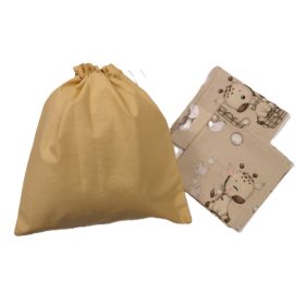 Tisztasági csomag 3db-os bézs zsiráf bébi mintával