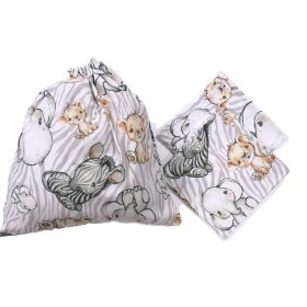 Tisztasági csomag 3 db-os/ bézs szafarikölyök mintás 