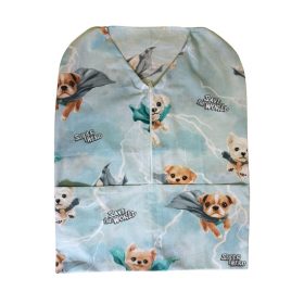   Ovis pamut vállfazsák - 40x50 cm /super hero kutyus mintával 