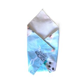   Környezetbarát Újraszalvéta - super  hero kutyus mintával  - 28x28cm 