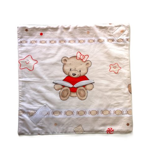 Vízhatlan szendvics csomagoló - újraszalvéta 28x28 cm / aranyos állat mintás