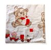 Környezetbarát Újraszalvéta /maci játékokkal mintás - 28x28cm 