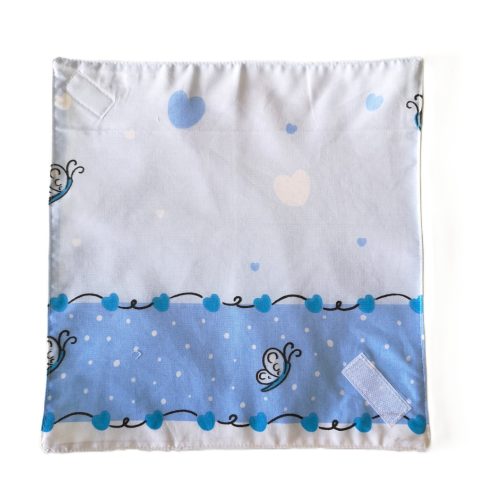 Újraszalvéta kék pillangók mintával 28x28 cm