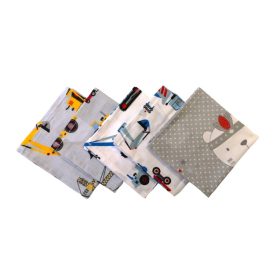 Textil szalvéta csomag - 5db -os / Változatos Kisfiús Minták