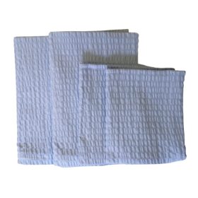   Krepp párnahuzat szett - 2 db nagypárna + 2 kispárna huzat világoskék színben